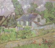 Vincent Van Gogh House in Auvers (nn04) oil on canvas